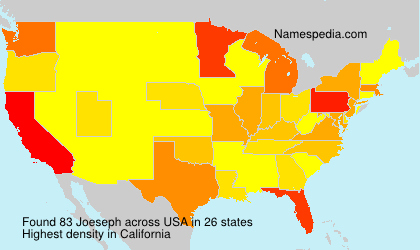 Surname Joeseph in USA Surname Joeseph in USA