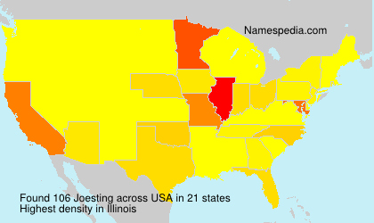 Surname Joesting in USA Surname Joesting in USA