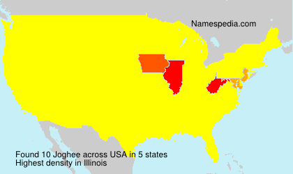 Surname Joghee in USA Surname Joghee in USA
