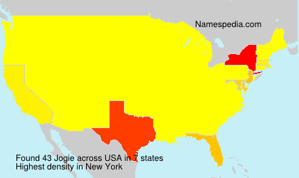 Surname Jogie in USA Surname Jogie in USA