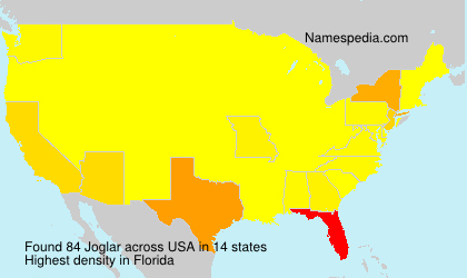 Surname Joglar in USA Surname Joglar in USA