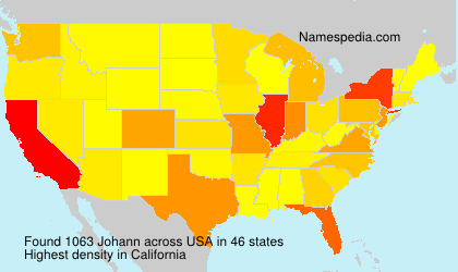 Surname Johann in USA Surname Johann in USA