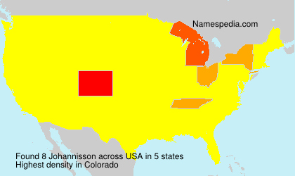 Surname Johannisson in USA Surname Johannisson in USA