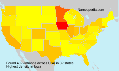 Surname Johanns in USA Surname Johanns in USA