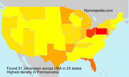 Surname Johanssen in USA Surname Johanssen in USA