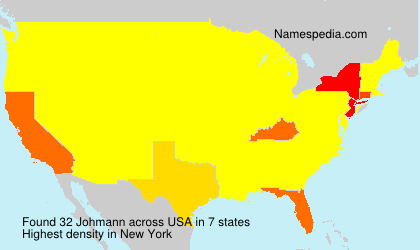 Surname Johmann in USA Surname Johmann in USA