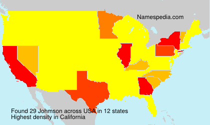 Surname Johmson in USA Surname Johmson in USA