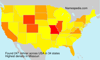 Surname Johner in USA Surname Johner in USA