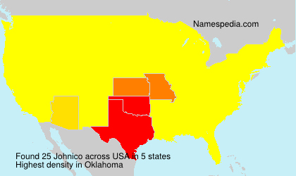 Surname Johnico in USA Surname Johnico in USA