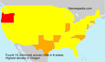 Surname Johnmark in USA