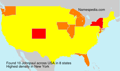 Surname Johnpaul in USA