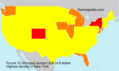 Surname Johnpaul in USA Surname Johnpaul in USA