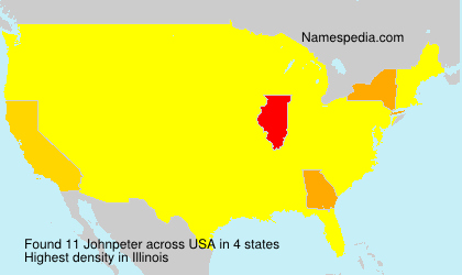 Surname Johnpeter in USA Surname Johnpeter in USA