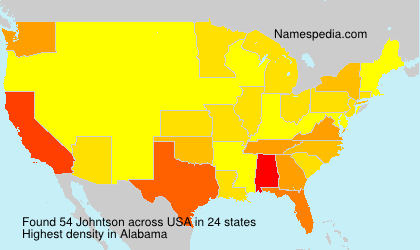 Surname Johntson in USA Surname Johntson in USA
