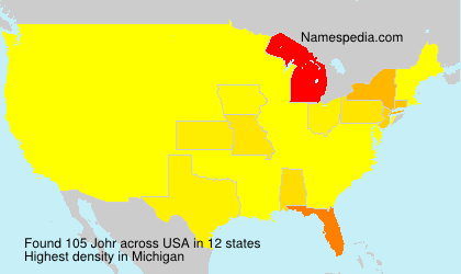 Surname Johr in USA Surname Johr in USA