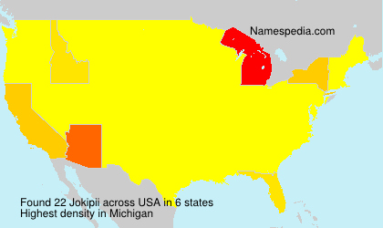 Surname Jokipii in USA Surname Jokipii in USA