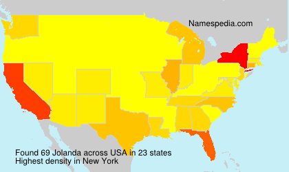 Surname Jolanda in USA Surname Jolanda in USA