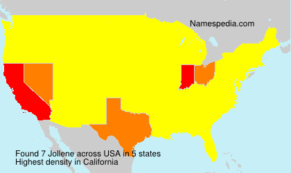 Surname Jollene in USA Surname Jollene in USA