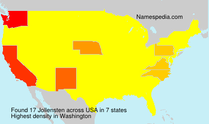 Surname Jollensten in USA Surname Jollensten in USA
