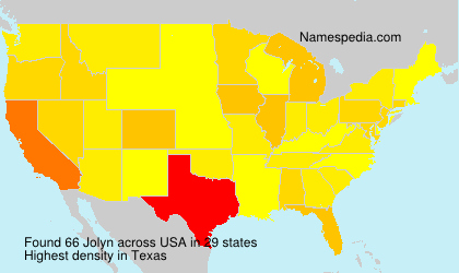 Surname Jolyn in USA Surname Jolyn in USA