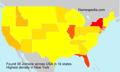 Surname Jomarie in USA Surname Jomarie in USA