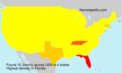 Surname Jominy in USA Surname Jominy in USA