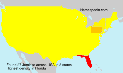 Surname Jomisko in USA Surname Jomisko in USA