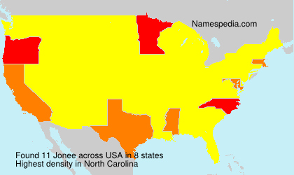 Surname Jonee in USA Surname Jonee in USA