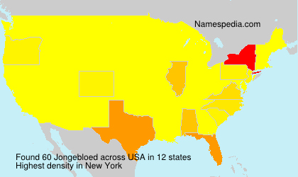 Surname Jongebloed in USA Surname Jongebloed in USA