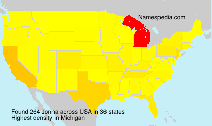 Surname Jonna in USA Surname Jonna in USA