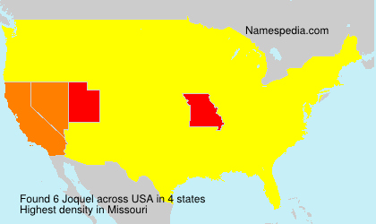 Surname Joquel in USA Surname Joquel in USA