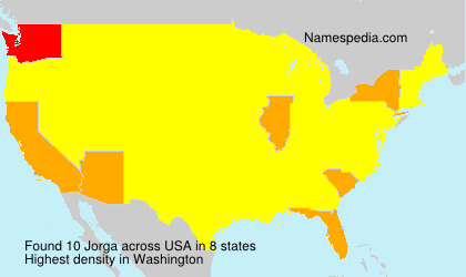 Surname Jorga in USA Surname Jorga in USA
