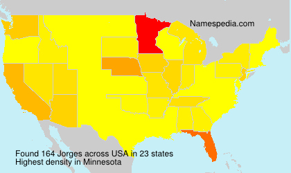 Surname Jorges in USA Surname Jorges in USA