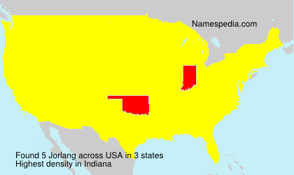 Surname Jorlang in USA Surname Jorlang in USA