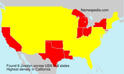 Surname Josalyn in USA Surname Josalyn in USA