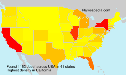 Surname Josef in USA Surname Josef in USA