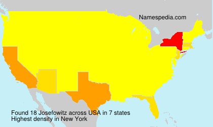 Surname Josefowitz in USA Surname Josefowitz in USA