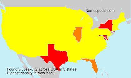 Surname Josekutty in USA Surname Josekutty in USA