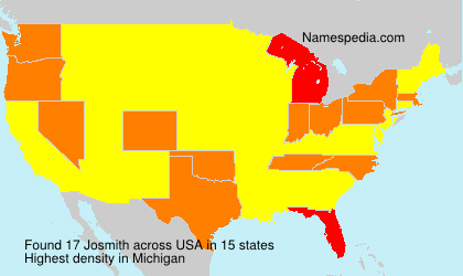 Surname Josmith in USA Surname Josmith in USA