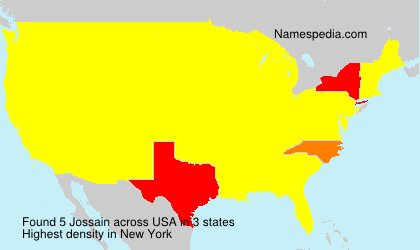 Surname Jossain in USA Surname Jossain in USA