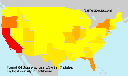 Surname Josse in USA Surname Josse in USA