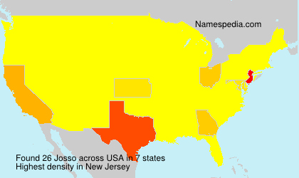 Surname Josso in USA Surname Josso in USA