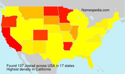 Surname Jostad in USA Surname Jostad in USA