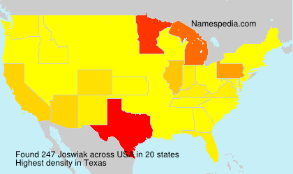 Surname Joswiak in USA Surname Joswiak in USA