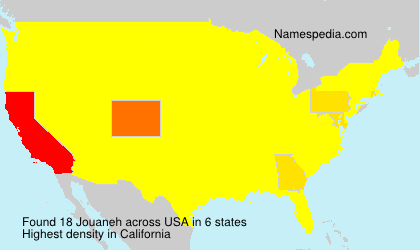 Surname Jouaneh in USA Surname Jouaneh in USA