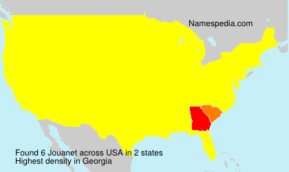 Surname Jouanet in USA Surname Jouanet in USA