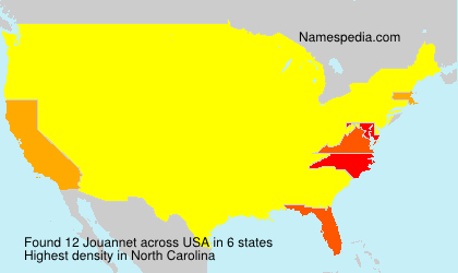 Surname Jouannet in USA Surname Jouannet in USA