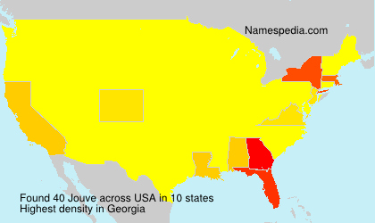 Surname Jouve in USA Surname Jouve in USA