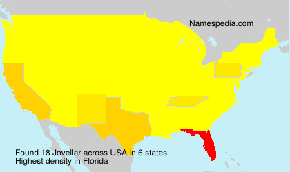 Surname Jovellar in USA Surname Jovellar in USA