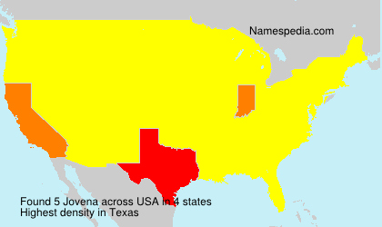 Surname Jovena in USA Surname Jovena in USA